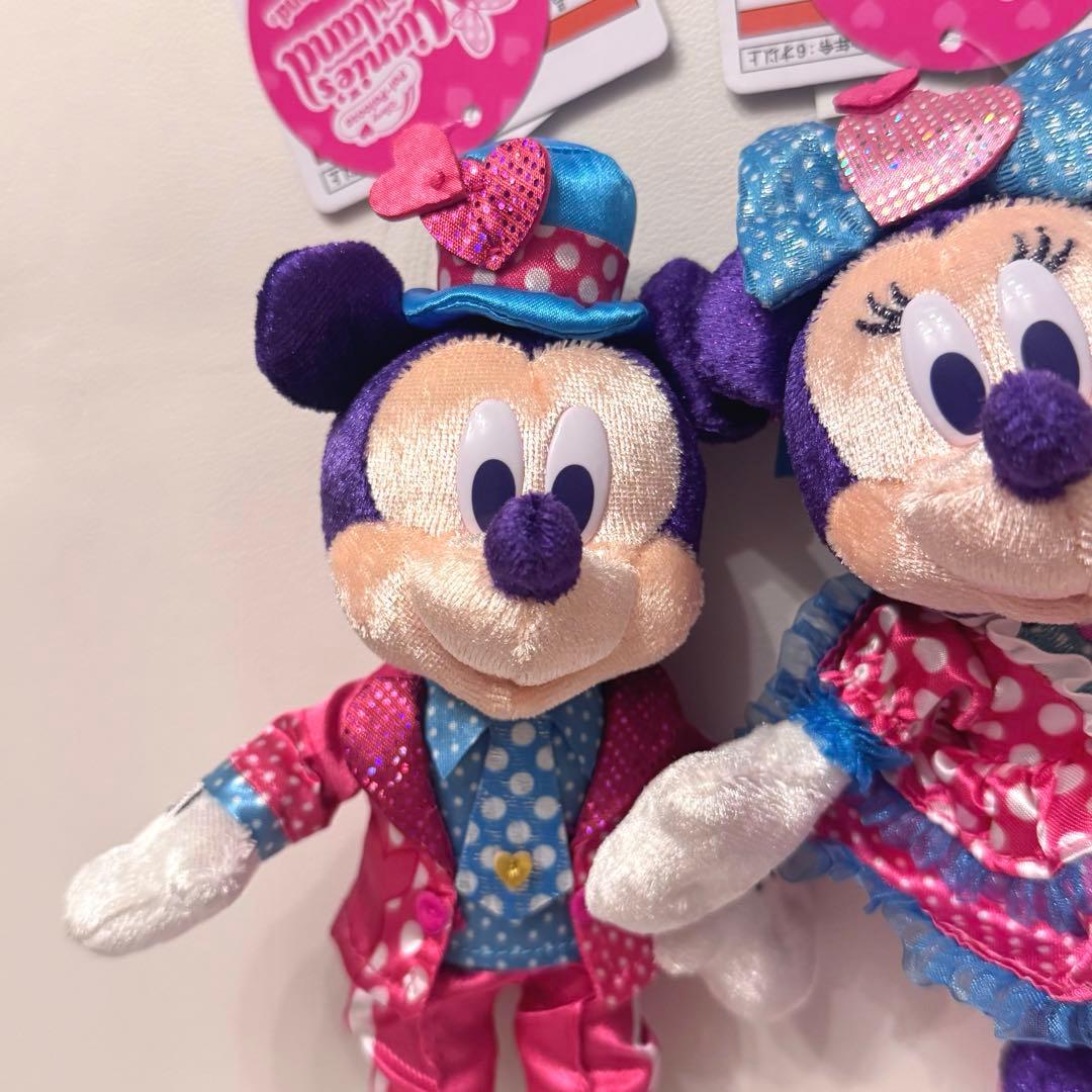 ディズニーパルパルーザ　ミニーのファンダーランド　ぬいぐるみバッジ3点