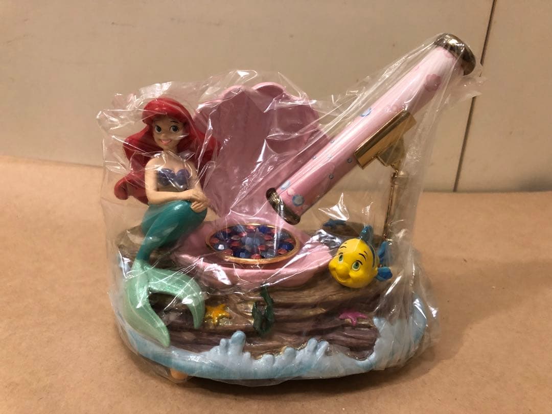 未使用品　ディズニー　リトルマーメイド　アリエル　万華鏡オルゴール