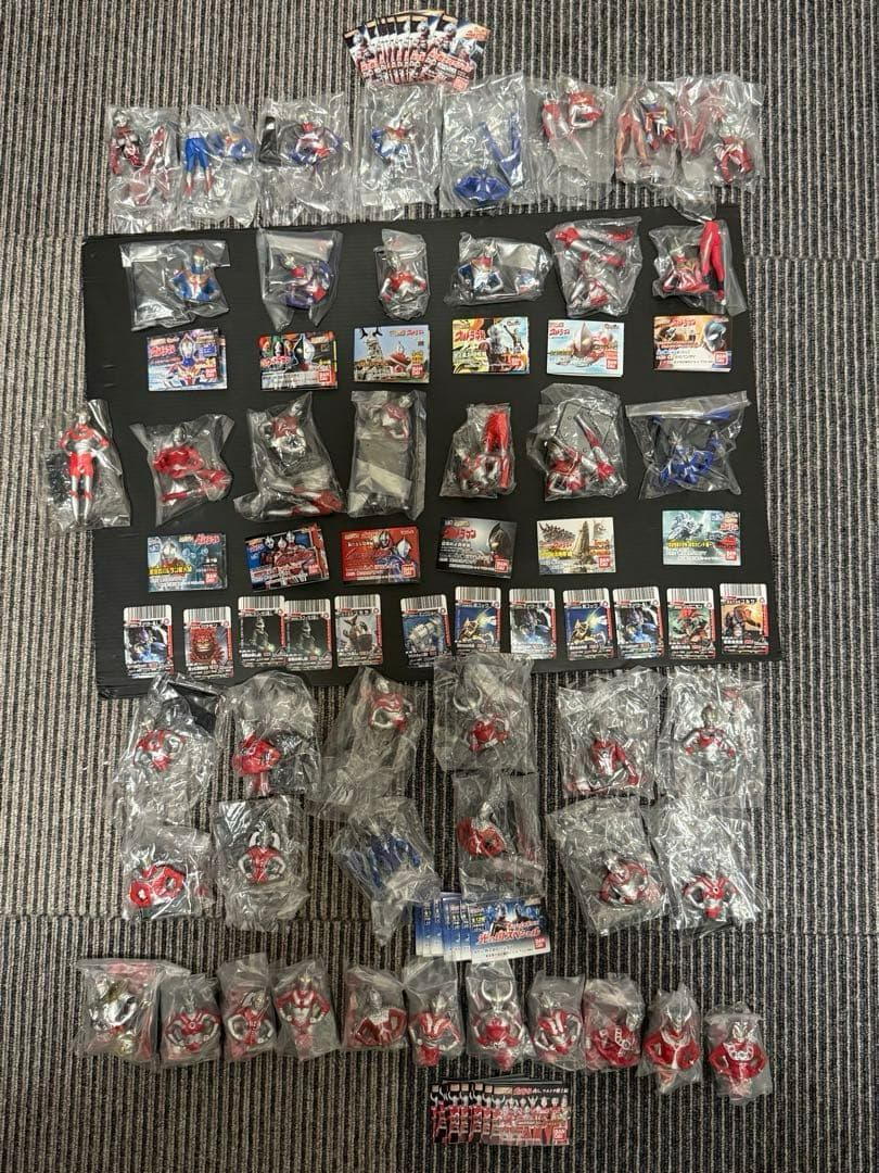 HG ウルトラマン フィギュア 44体セット、その他付属品
