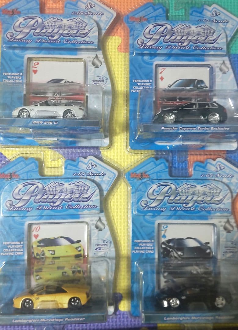 Maisto Playerz 欧州車４台セット☆レア☆
