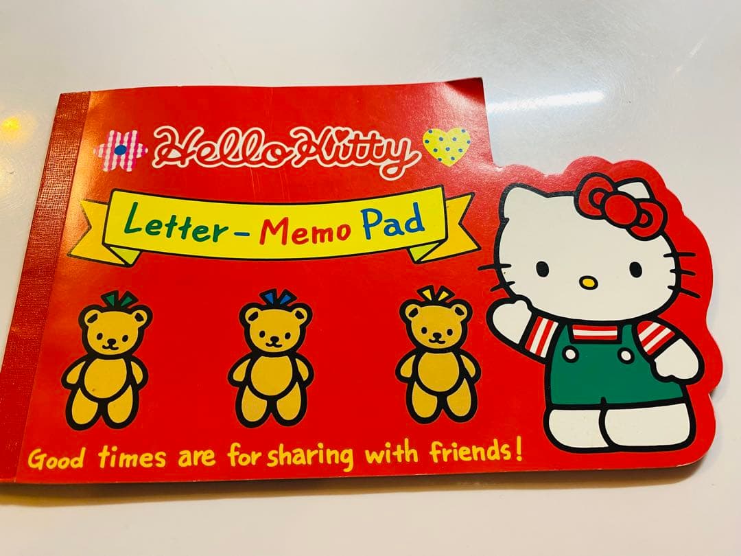 希少！劇レア！平成レトロ！Hello Kitty キティメモ帳3冊セット　美品！