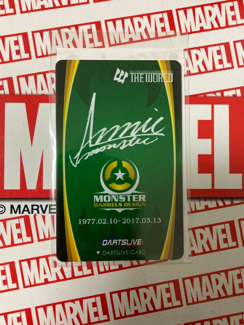 ダーツライブカード Monster アニー 橋本守容