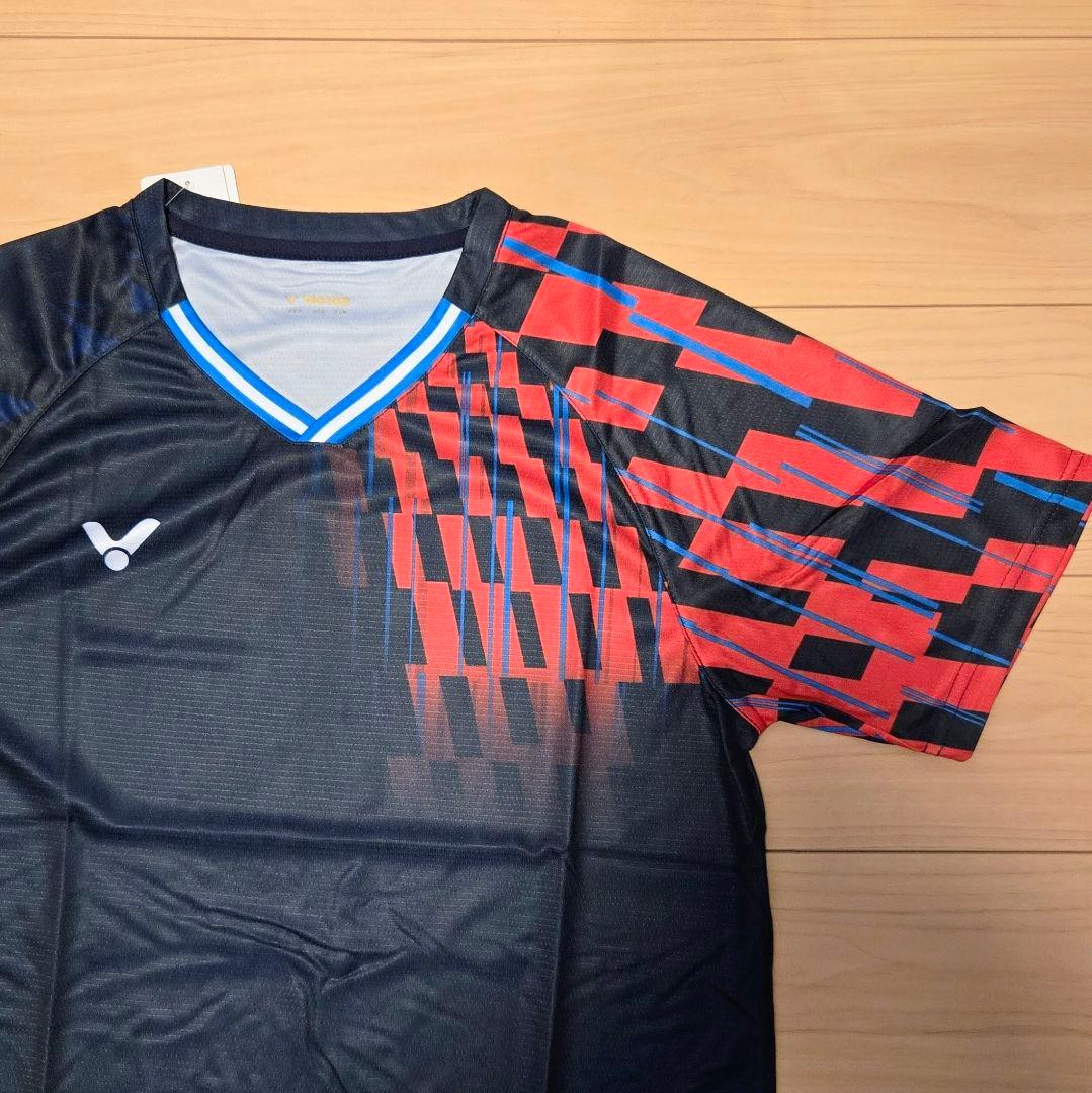 【Lサイズ】VICTOR バドミントンシャツ【即購入可】