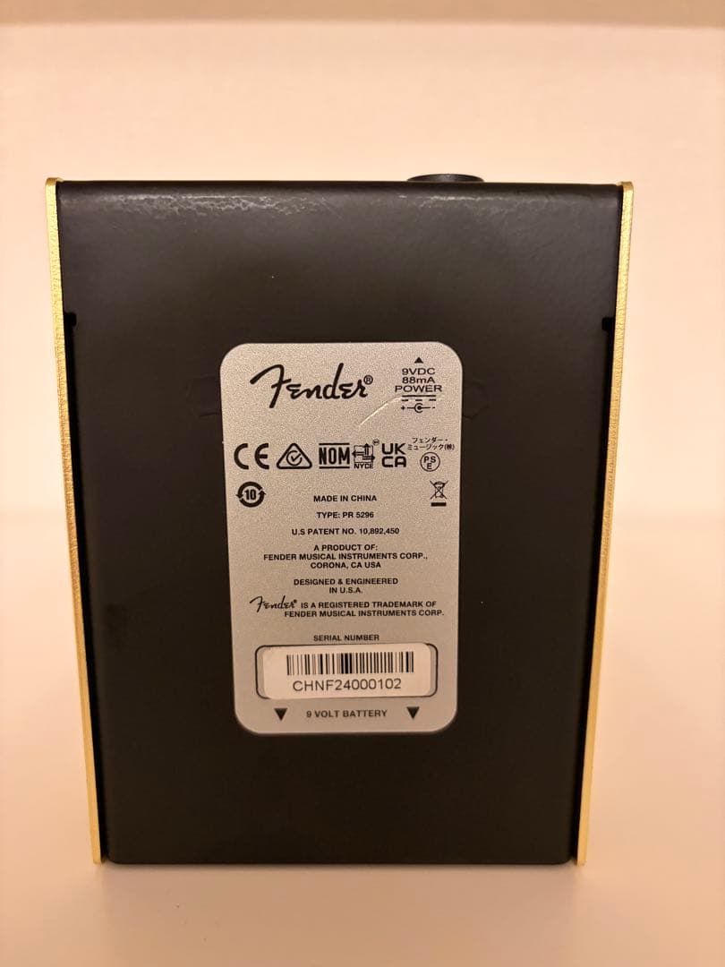 【中古】Fender PUGILIST DISTORTION PEDAL
