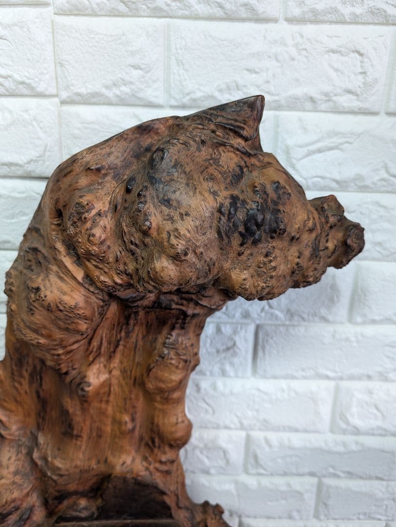 天然木 根材　花台・飾り台 原木 彫刻台 仏像台 置物台 高さ約58cm