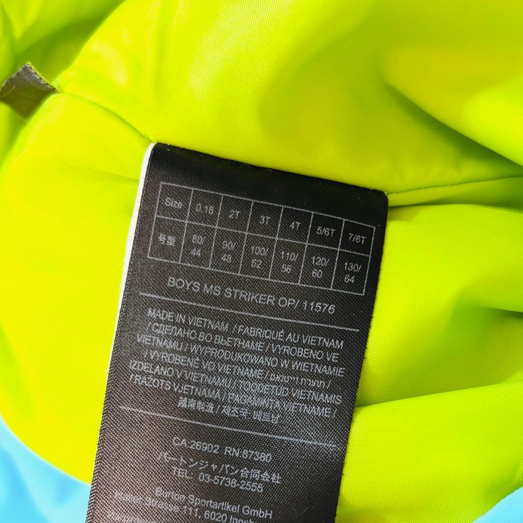 バートン　ボードウェア　スノーウェア　つなぎ　7/8サイズ　130cm相当