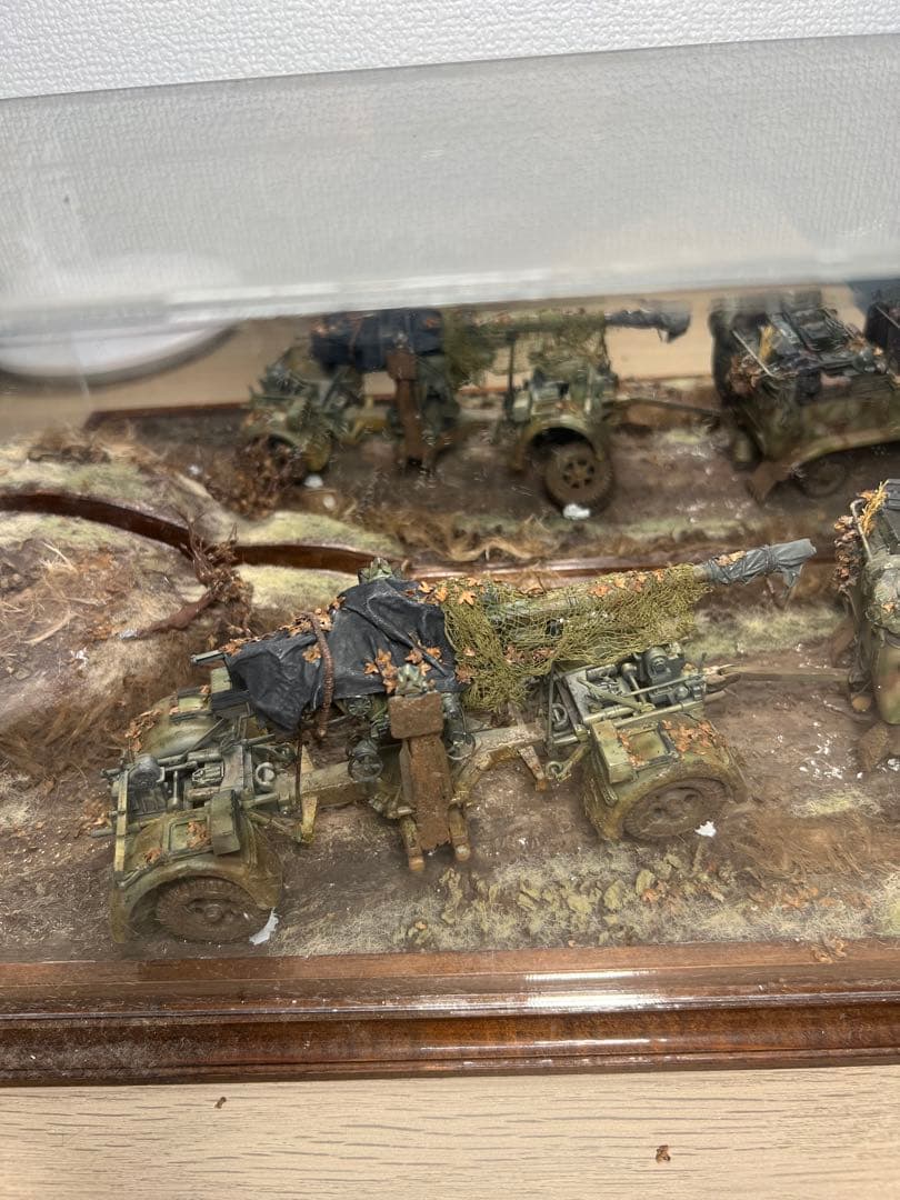 第二次世界大戦 ドイツ軍 ミリタリージオラマ 1/35 完成品　ジャンク　完成品