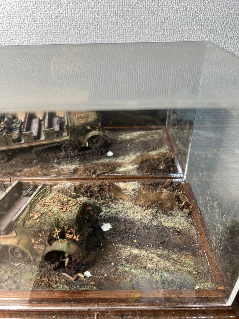 第二次世界大戦 ドイツ軍 ミリタリージオラマ 1/35 完成品　ジャンク　完成品