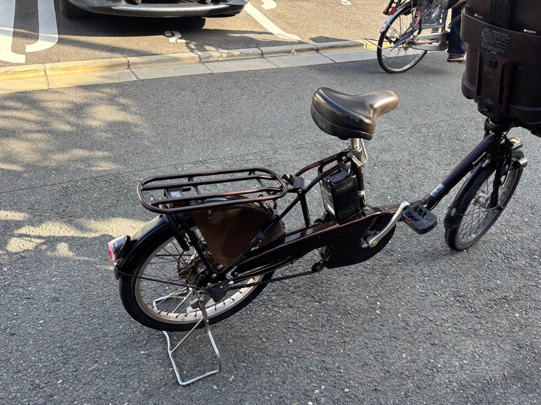 Panasonic 電動アシスト自転車 チャイルドシート付き12ah