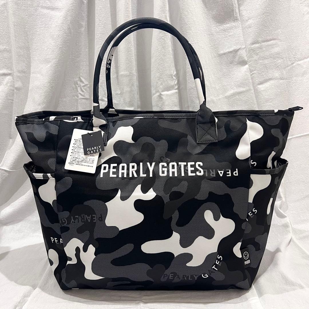 未使用✨ パーリーゲイツ ロッカーバッグ ラウンドバッグ カモフラ 迷彩