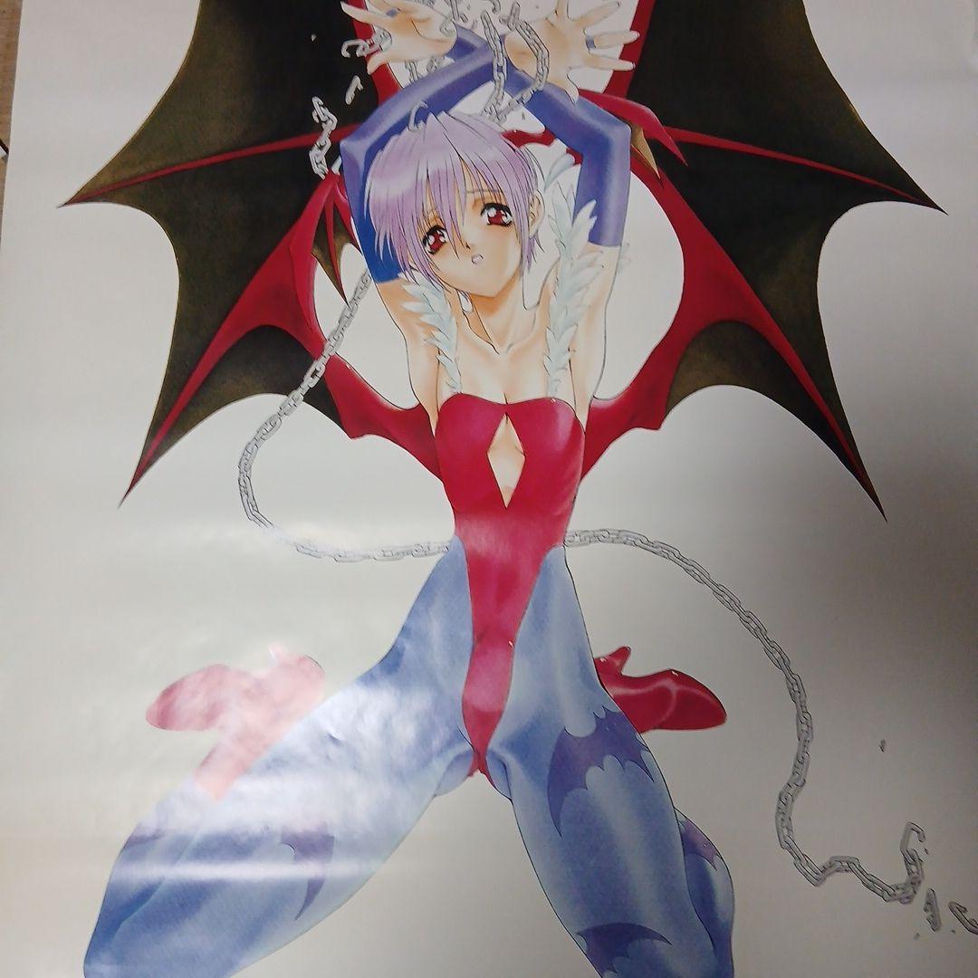 CAPCOM うたたねひろゆき　ポスター　ヴァンパイア　1996年