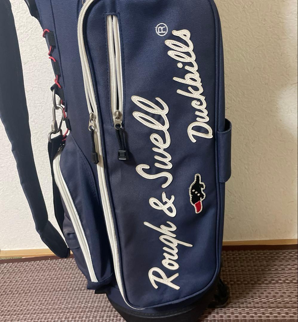 Rough & Swell キャディバッグ ネイビー　ゴルフ　ラフアンドスウェル