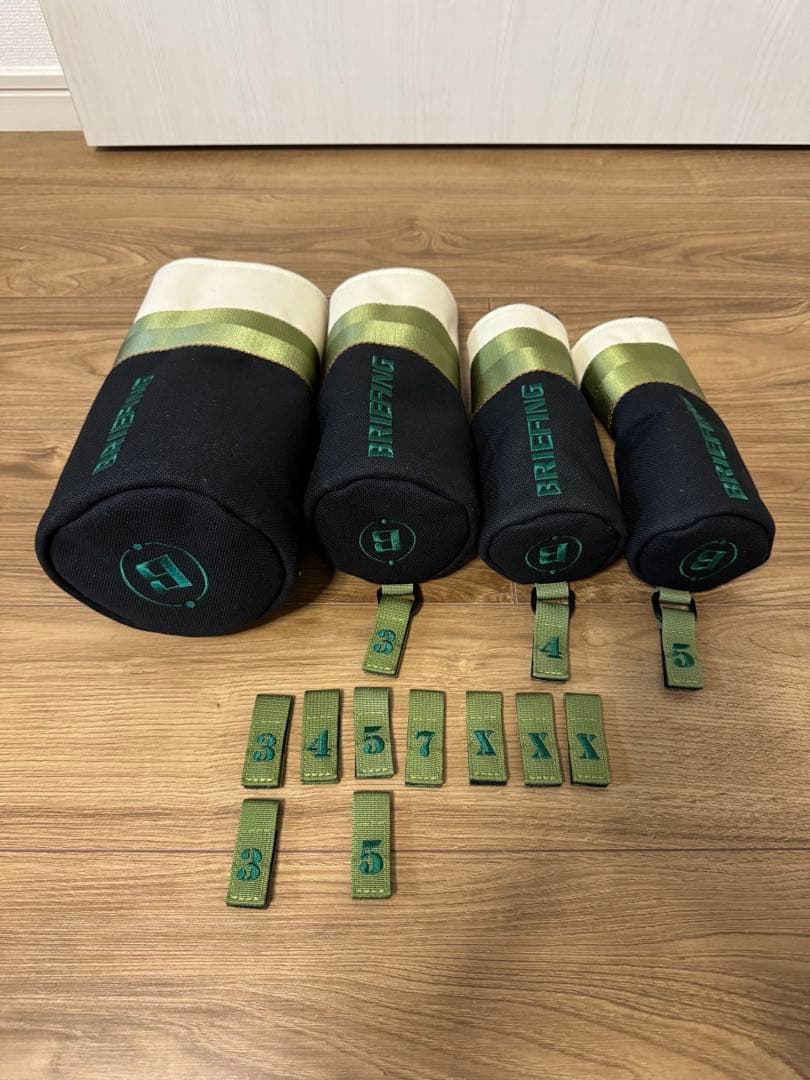 BRIEFING キャディバッグ CR-8 #02 WOODLANDSERIES