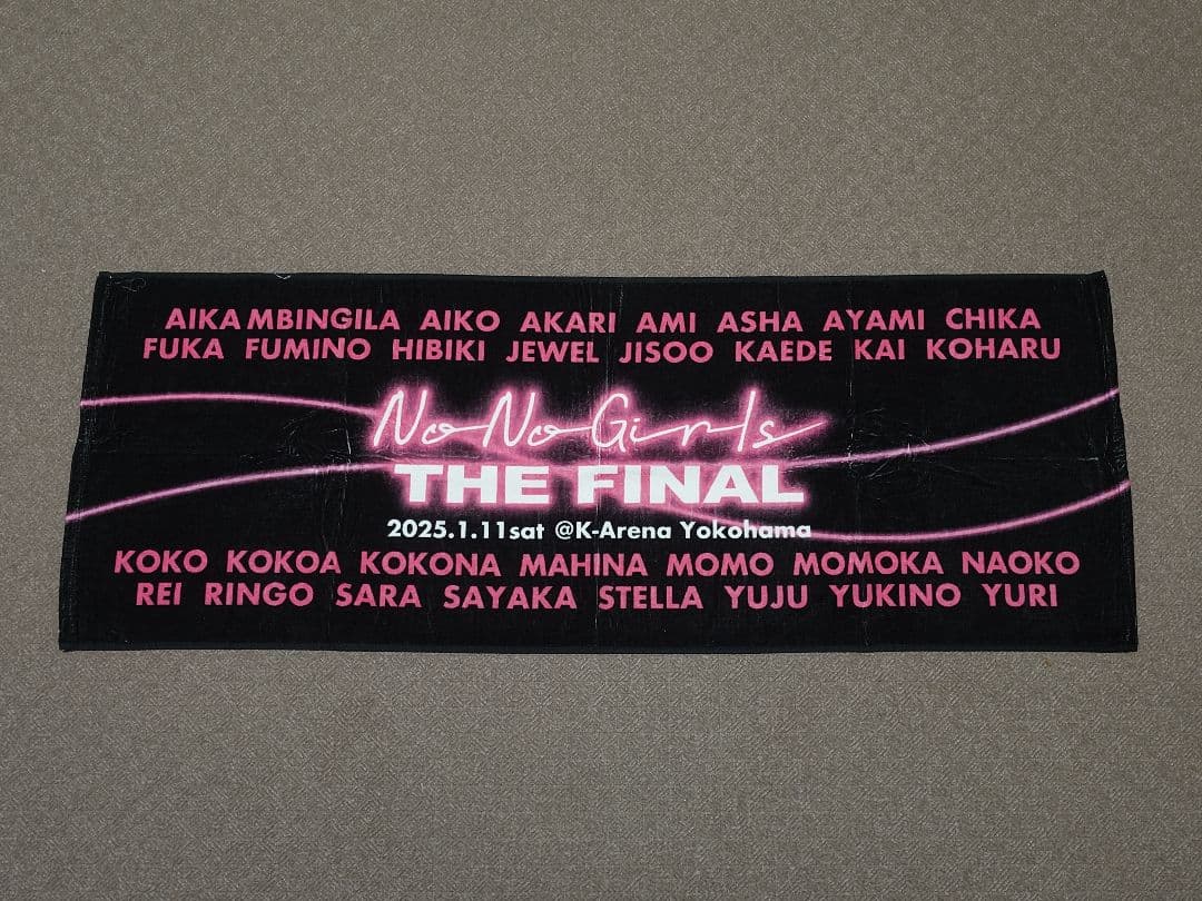 く*お様 NoNoGirls FINAL ノノガ フェイスタオル HANA ちゃ