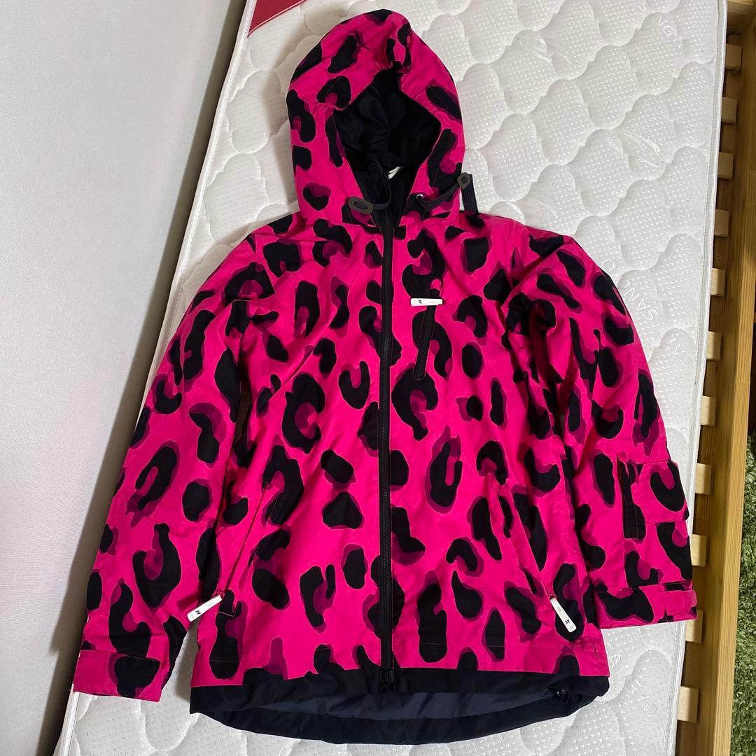 スノボレディースウェア/レオパード柄/美品