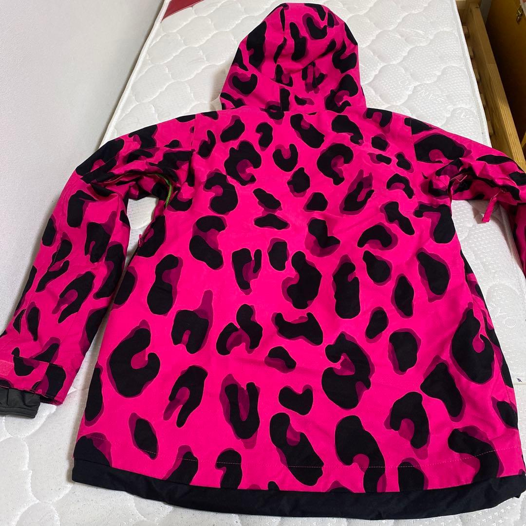 スノボレディースウェア/レオパード柄/美品