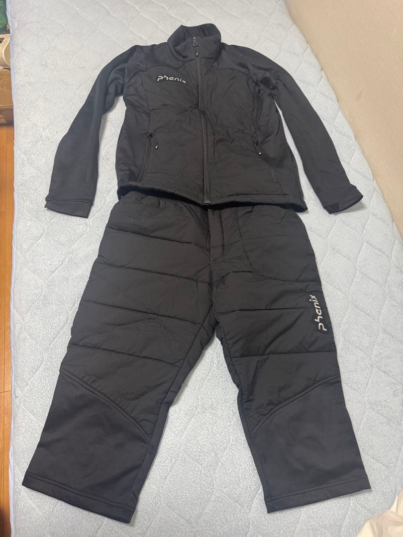 Phenix スキーインナーウェアセット L 黒
