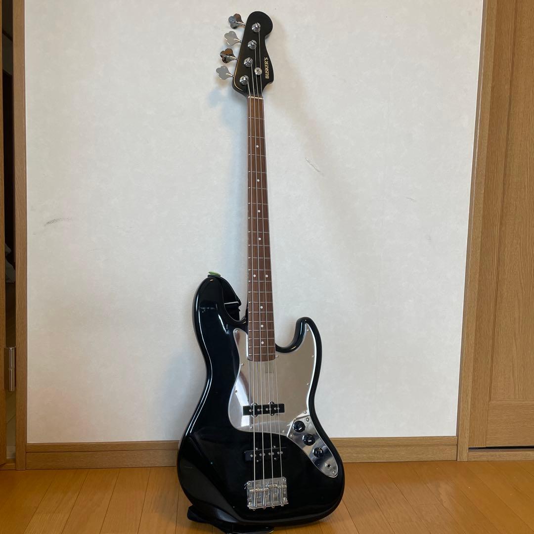 BUSKER'S エレキベース ブラック