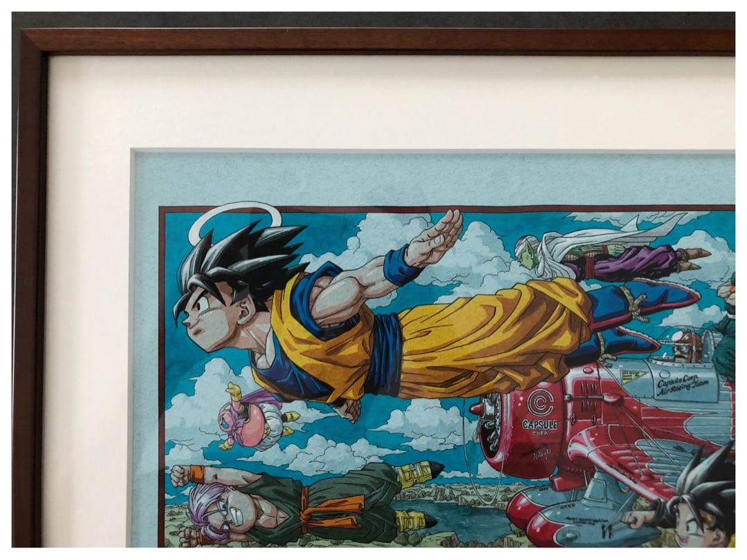 ドラゴンボール 複製原画　2013 Ver.5　みんなで空中をひとっ飛び！