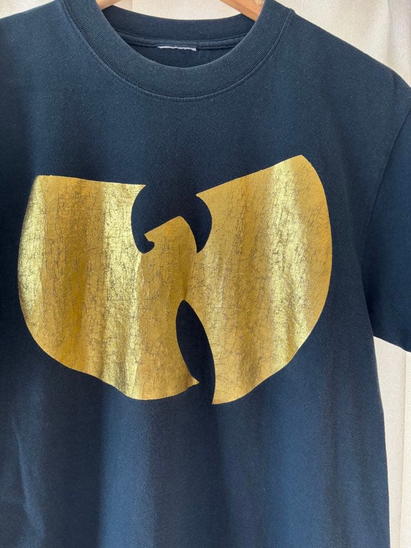 wu-tang clan ヴィンテージ　Tシャツ　金箔プリント　1