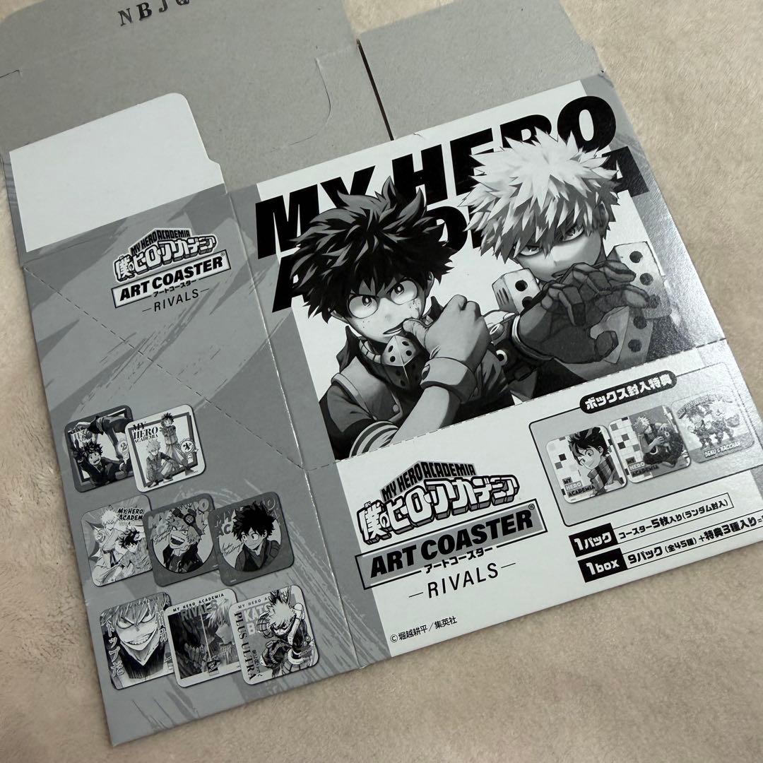 【僕のヒーローアカデミア】アートコースター　セット