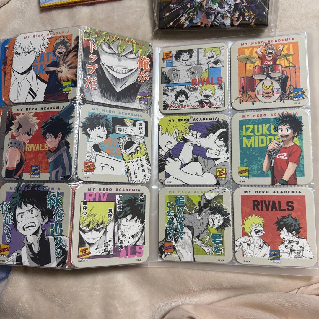 【僕のヒーローアカデミア】アートコースター　セット