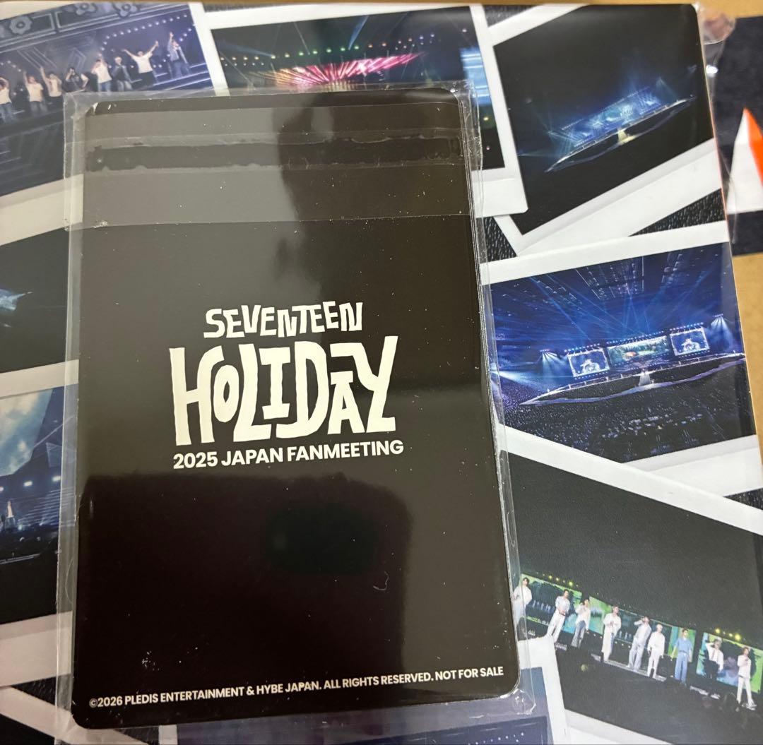 SEVENTEEN 2025 JAPAN HOLIDAY トレカ　特典セット