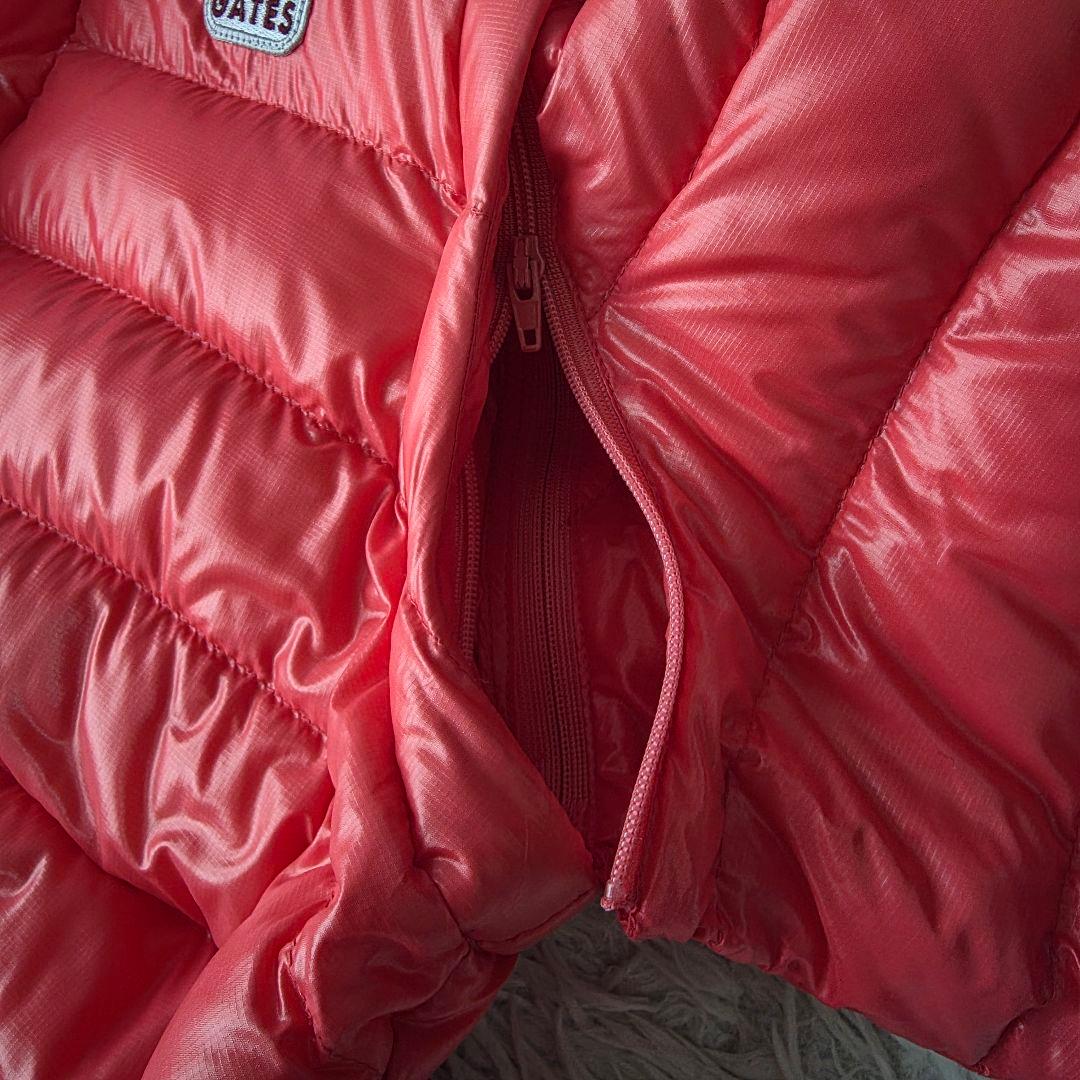 【サイズ4】パーリーゲイツ 2way ダウンジャケット ベスト ピンク系 ゴルフ