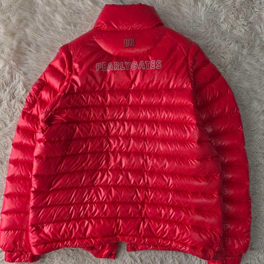 【サイズ4】パーリーゲイツ 2way ダウンジャケット ベスト ピンク系 ゴルフ