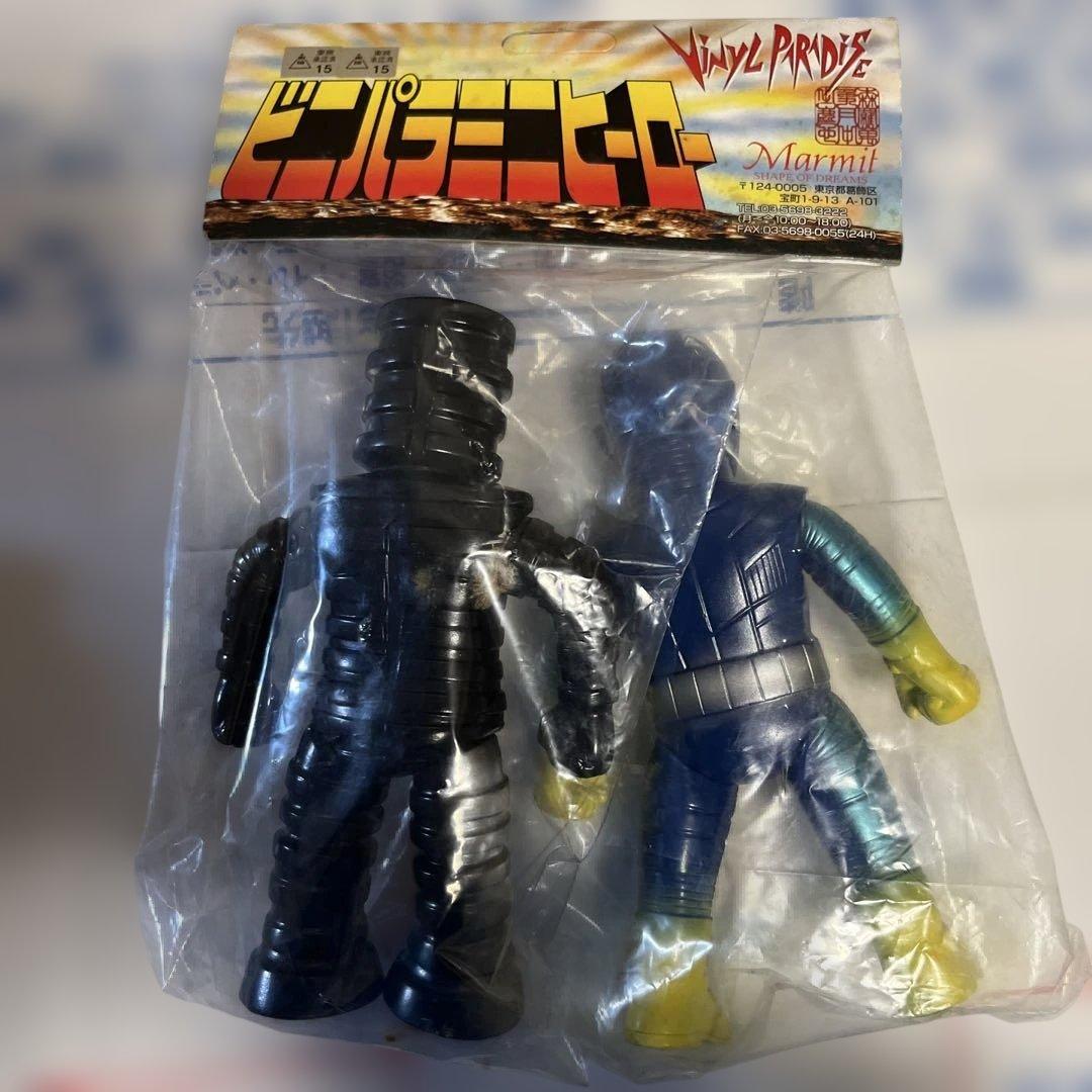 ⚠️未開封　ロボット刑事K ワッカマン　マーミット　ビニールパラダイス　当時物