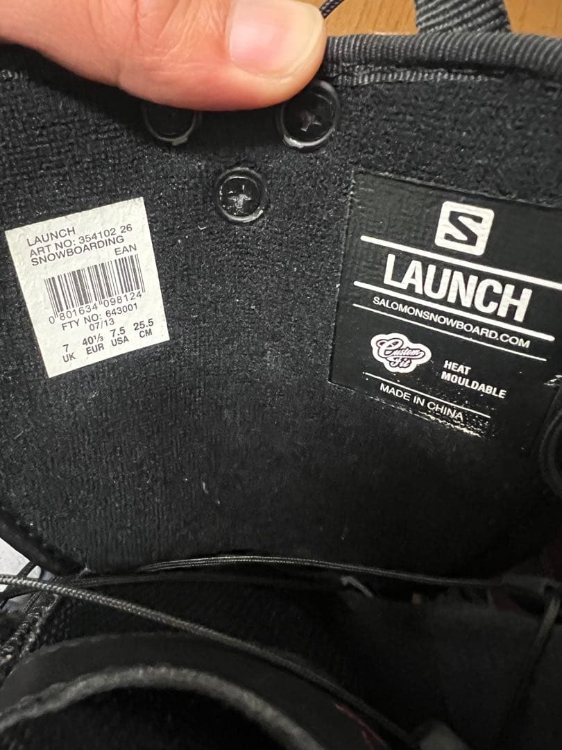 SALOMONサロモンスノーボードブーツ 男性用