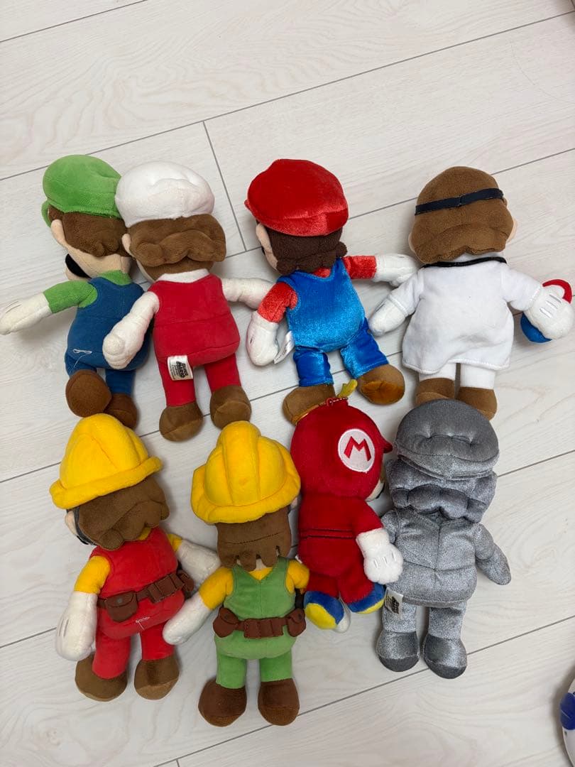 マリオキャラクターぬいぐるみセット