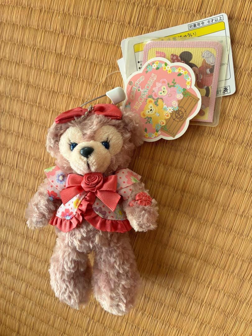 ダッフィー シェリーメイ ぬいぐるみバッジ　セット　新品　未使用　タグ付き