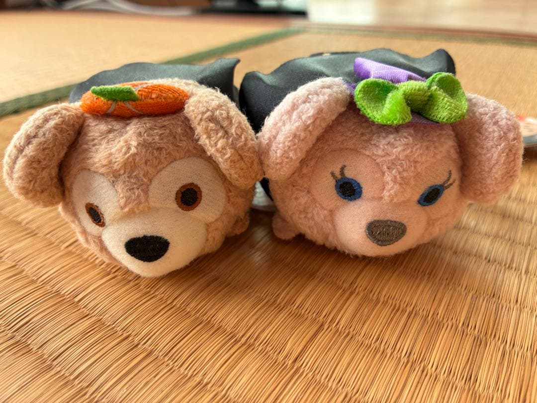 ダッフィー シェリーメイ ぬいぐるみバッジ　セット　新品　未使用　タグ付き