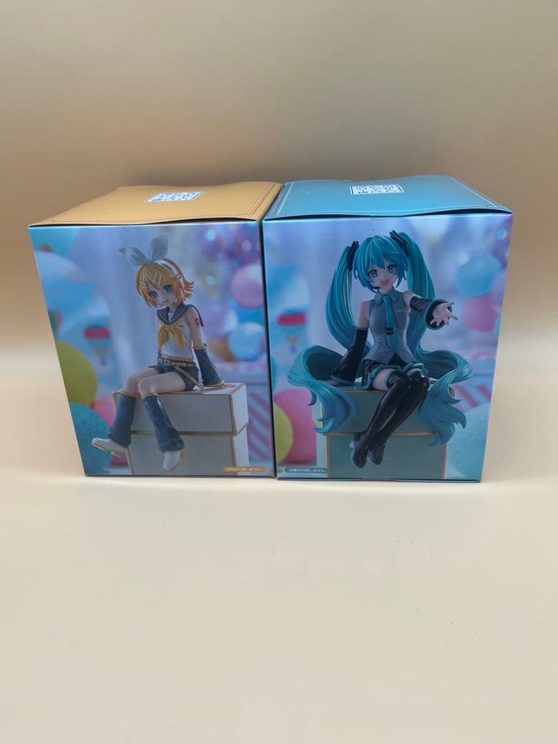 初音ミク　ぬーどるストッパーフィギュア　鏡音リン　フリューくじ