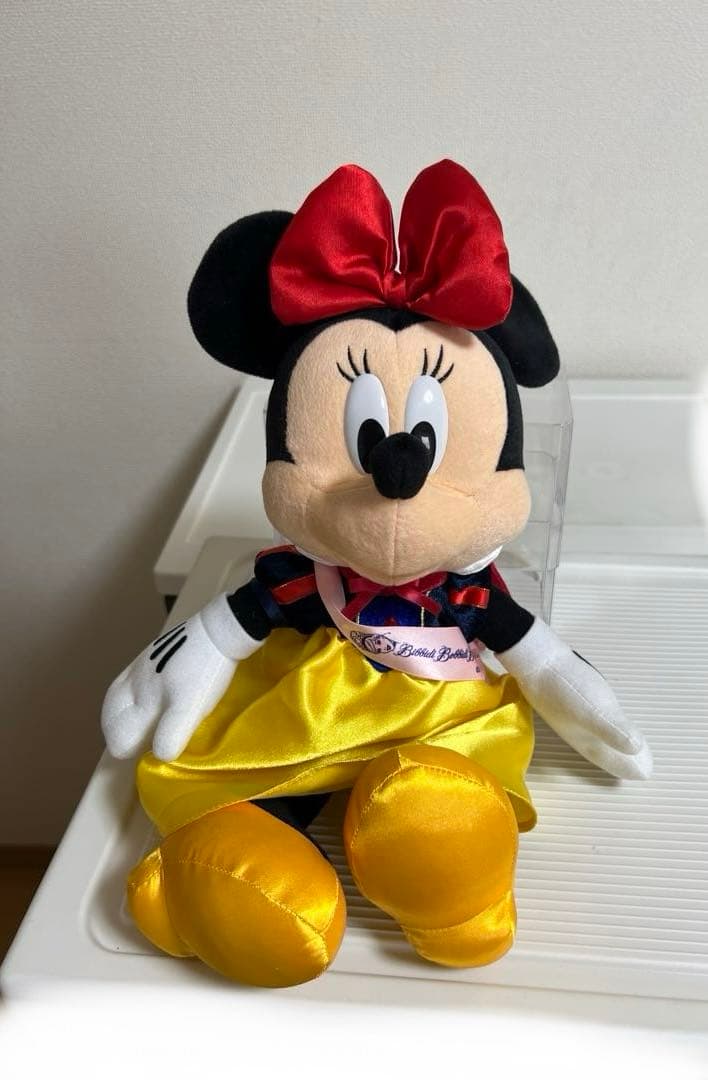 ディズニーミッキー、ミニーちゃんのぬいぐるみがハロウィン）