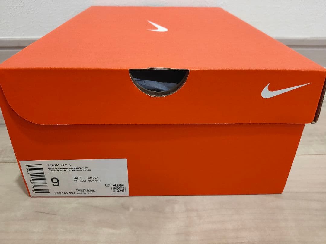 27cm 新品 NIKE ZOOM FLY 6 ナイキ ズームフライ