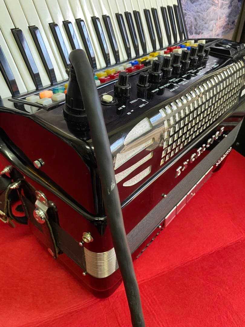 EXCELSIORアコ現役フルSET全国各地ステージ使用中MIDIリズムBOX付