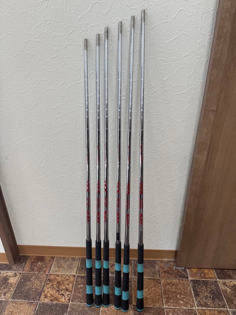 モーダス TOUR130 S アイアンシャフト 6本セット 7I/37インチ