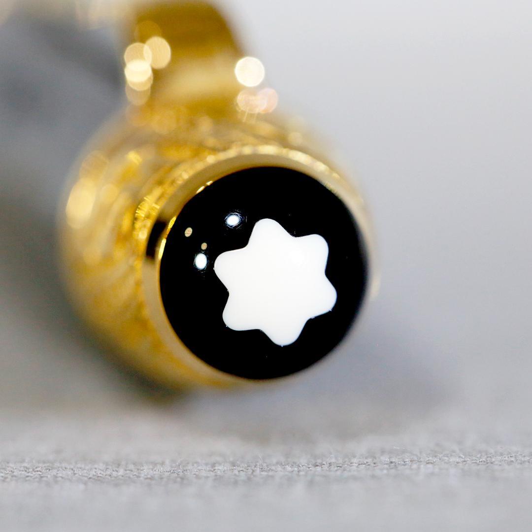 【美品 送料込み】モンブラン 万年筆 ボルテール 作家シリーズ １９９５年