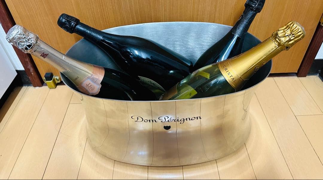 シャンパーニュ・ドン・ペリニョン・ステンレス製・シャンパーニュクーラー