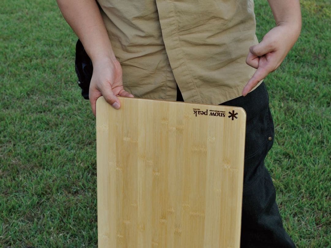 フォールディングシェルフ ロング竹　スノーピーク　peak