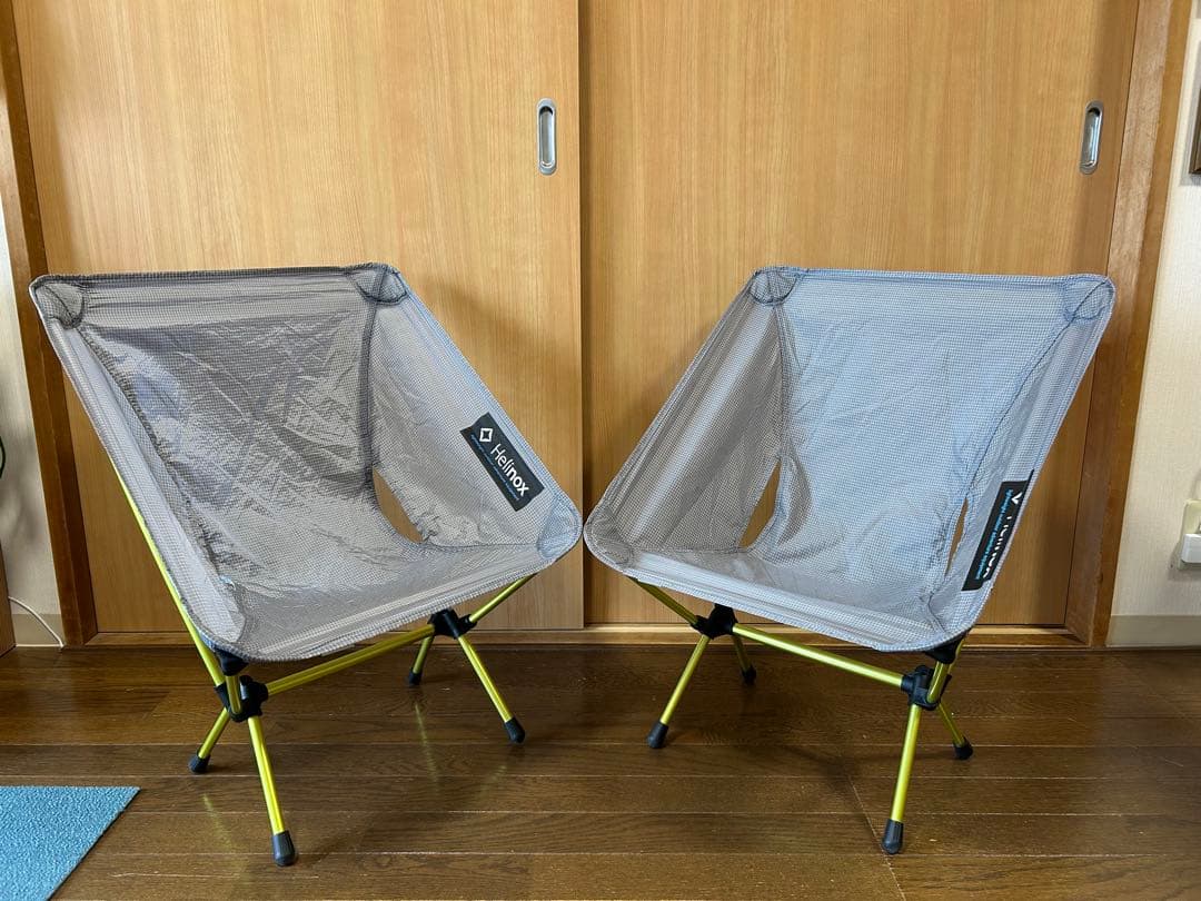 美品　Helinox チェアゼロ　2脚セット