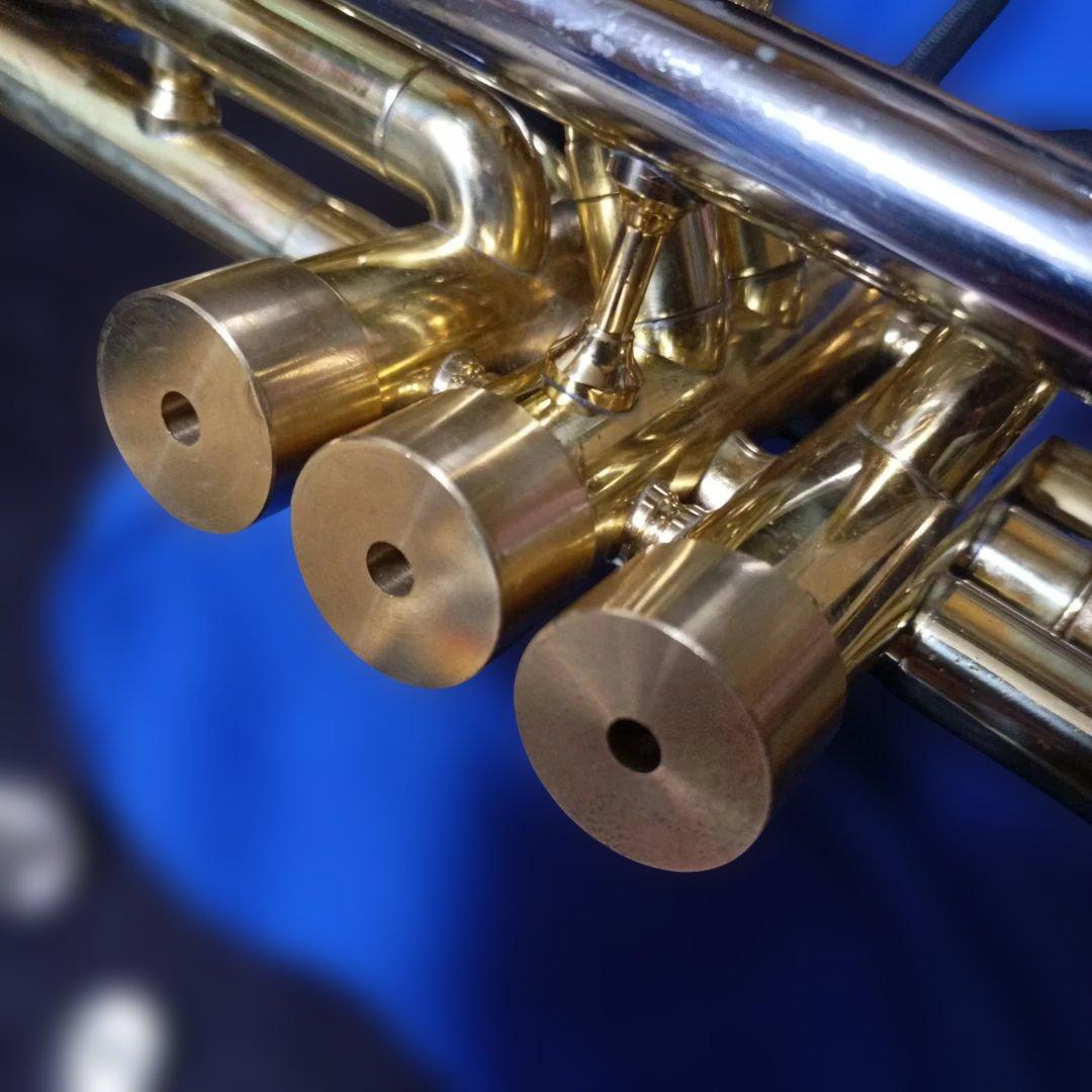 ヤマハ ロングコルネット本体 YCR−2310 社外ケース ボトムキャップ