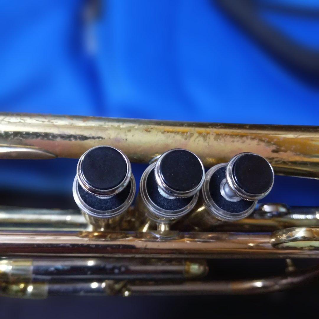 ヤマハ ロングコルネット本体 YCR−2310 社外ケース ボトムキャップ