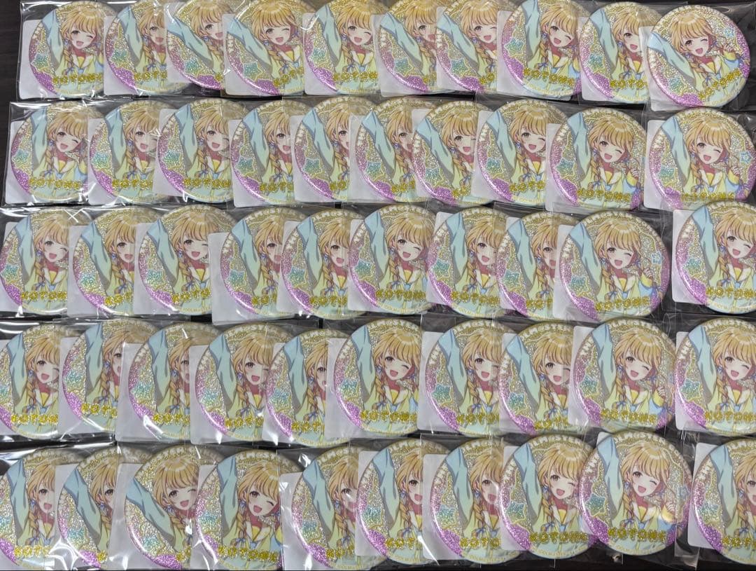 藤田ことね DMMスクラッチ 缶バッジ 50個セット