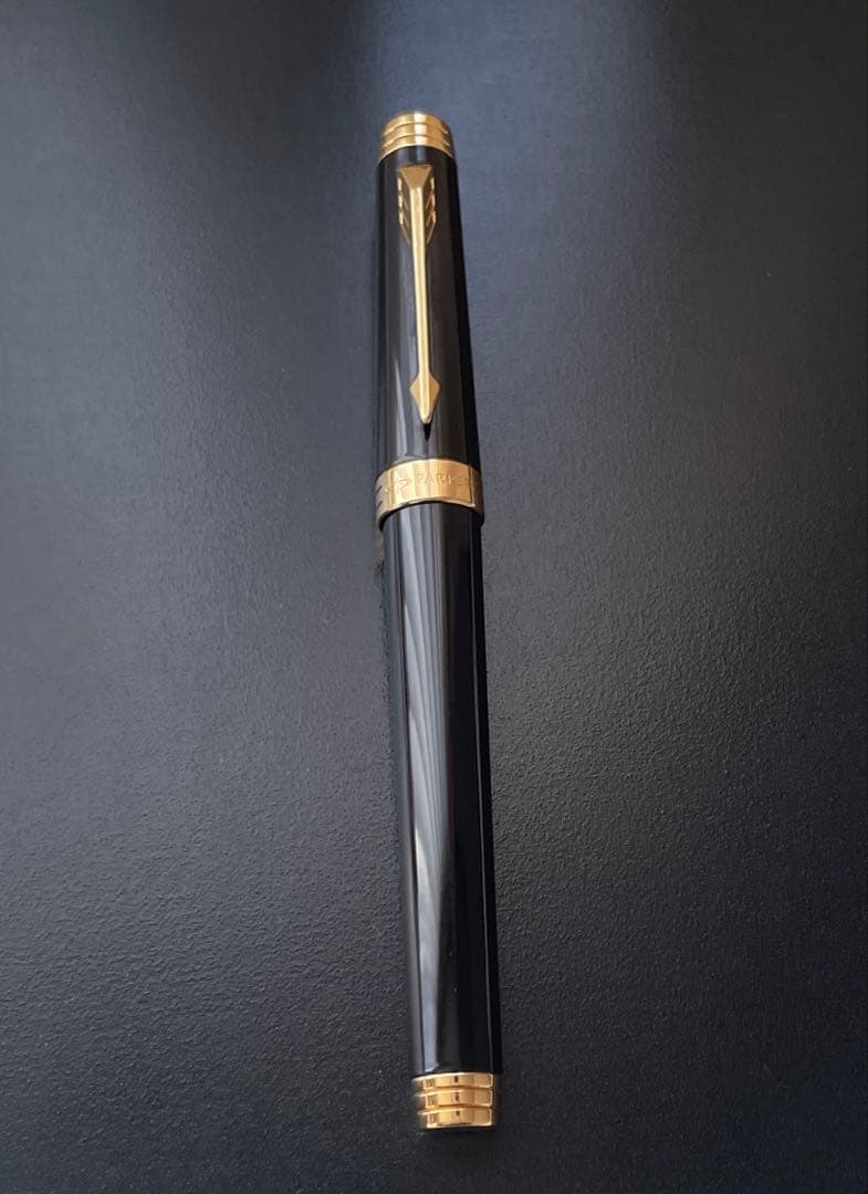 PARKER 万年筆　B 太字　インクカートリッジ(5本)付き