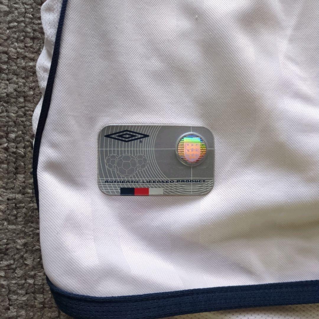 希少 アンブロ イングランド代表 長袖ユニフォーム 2003年ホーム柴田ひかりL