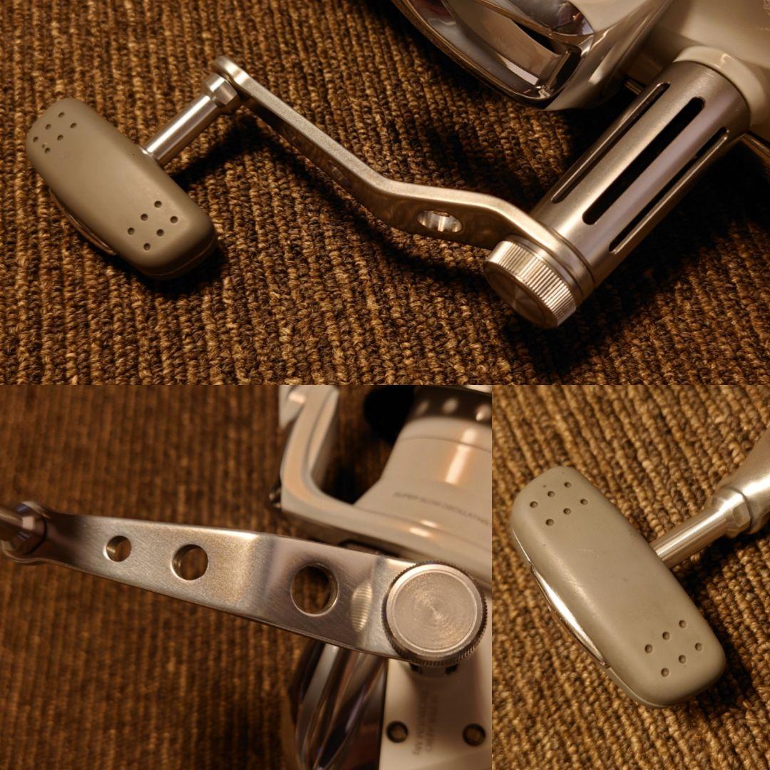 超美品シマノ03スーパーエアロ テクニウムMg 夢屋04スプール 右ハンドル軸付