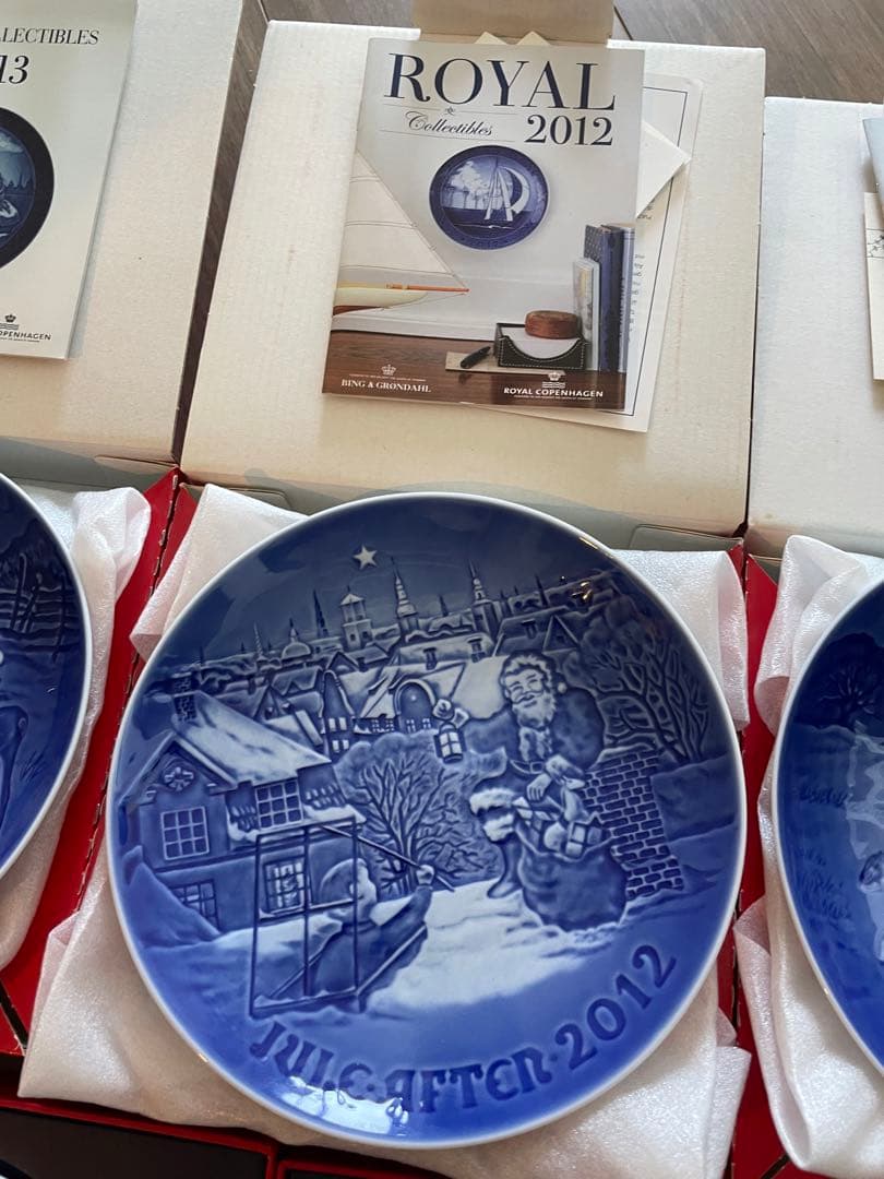 Bing & Grøndahl クリスマスプレート 2010-2016年 7枚